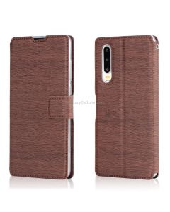 For Xiaomi Mi 9 Ultra-thin Tree Texture Horizontal Flip TPU + PU Leather Case, with Card Slots & Holder & Lanyard
