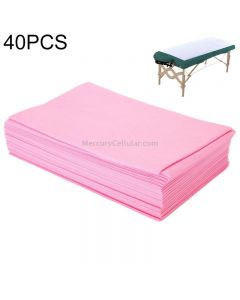 40 PCS without Hole 100x200cm Disposable Thicken Non-Woven Fabric Waterproof Oil-proof Beauty Salon Massage Bed Hospital Bed Coverlet