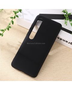 For Xiaomi Mi 10 5G Solid Color Liquid Silicone Shockproof Coverage Case