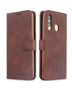For Galaxy S10 Diaobaolee Pure Fresh Grain Horizontal Flip Leather Case with Holder & Card Slots