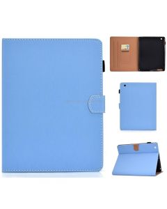 For iPad 4 / 3 / 2 Solid Color Tablet PC Universal Magnetic Horizontal Flip Leather Case with Card Slots & Holder