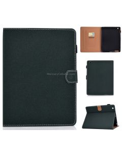 For iPad 4 / 3 / 2 Solid Color Tablet PC Universal Magnetic Horizontal Flip Leather Case with Card Slots & Holder