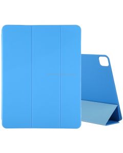 For iPad Pro 12.9 inch(2020) Horizontal Flip Ultra-thin Double-sided Clip Without Magnetic PU Leather Case With Three-folding Holder & Sleep / Wake-up Function