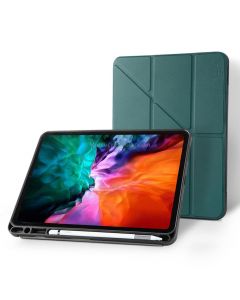 For iPad Pro 12.9 (2020) ROCK Touch Series PC + TPU Horizontal Flip Case with Holder & Pen Slot & Sleep / Wake-up Function