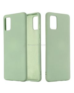 For Xiaomi Mi 10 Lite Solid Color Liquid Silicone Shockproof Full Coverage Protective Case