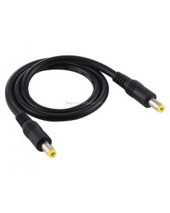 DC Power Plug 5.5 x 2.5mm Male to Male Adapter Connector Cable, Cable Length:1m