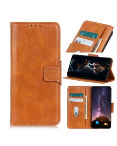 For iPhone 12 5.4 inch Mirren Crazy Horse Texture Horizontal Flip Leather Case with Holder & Card Slots & Wallet