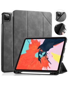 For iPad Pro 11 (2020) DG.MING See Series Horizontal Flip Leather Case ，with Holder & Pen Tray
