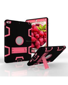 For iPad Air Shockproof PC + Silicone Protective Case，with Holder