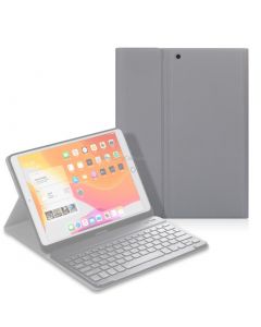 For iPad Air (2019) Electric Pressed Horizontal Flip Leather Case with Pen Slot & Holder without Keyboard