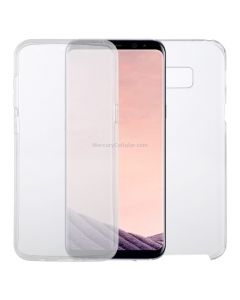 For Samsung Galaxy S8+ PC+TPU Ultra-Thin Double-Sided All-Inclusive Transparent Case