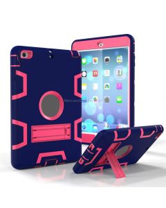 For iPad Mini 5 / 4 Shockproof PC + Silicone Protective Case，with Holder