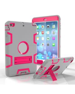 For iPad Mini 5 / 4 Shockproof PC + Silicone Protective Case，with Holder