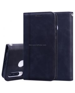 For Huawei P30 Lite Frosted Business Magnetic Horizontal Flip PU Leather Case with Holder & Card Slot & Lanyard