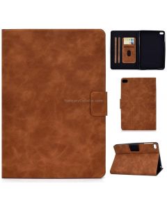 For iPad mini 5 / 4 / 3 / 2 / 1 Cowhide Texture Horizontal Flip Leather Case with Holder & Card Slots & Sleep / Wake-up Function