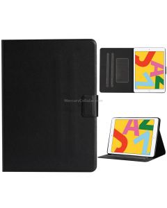 For iPad Mini 2019/ 4 /3 / 2/ 1 Solid Color Horizontal Flip Leather Case with Card Slots & Holder & Sleep / Wake-up Function
