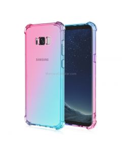 For Samsung Galaxy S8 Four-Corner Airbag Shockproof Gradient Color TPU Protective Case
