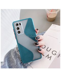 For Huawei P40 Contrast Color Stitching TPU Protective Case