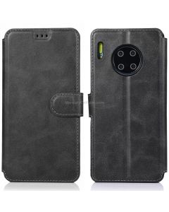 For Huawei Mate 30 Pro Calf Texture Magnetic Buckle Horizontal Flip Leather Case with Holder & Card Slots & Wallet & Photo Frame