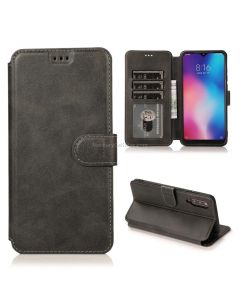 For Xiaomi Mi 9 Calf Texture Magnetic Buckle Horizontal Flip Leather Case with Holder & Card Slots & Wallet & Photo Frame