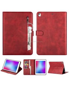 For iPad 9.7 inch Universal Tablet Fashion Calf Texture Zipper Horizontal Flip Leather Case with Stand & Card Slots & Wallet & Wake-up / Sleep Function