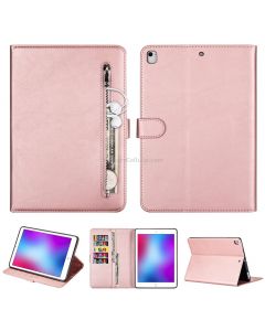 For iPad 9.7 inch Universal Tablet Fashion Calf Texture Zipper Horizontal Flip Leather Case with Stand & Card Slots & Wallet & Wake-up / Sleep Function