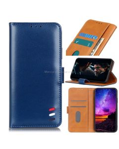 For Xiaomi Mi 10 5G 3-Color Pearl Texture Magnetic Buckle Horizontal Flip PU Leather Case with Card Slots & Wallet & Holder