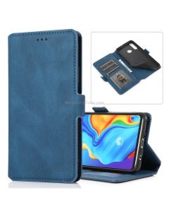 For Huawei P30 Lite Retro Magnetic Closing Clasp Horizontal Flip Leather Case with Holder & Card Slots & Photo Frame & Wallet