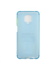 For Xiaomi Redmi Note 9 Pro Color Button Translucent Frosted TPU Four-corner Airbag Shockproof Case