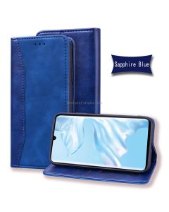 For Huawei P30 Pro Business Stitching Horizontal Flip Leather Case with Double Folding & Bracket & Card Slots & Photo Frame & Wallet