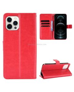 Crazy Horse Texture Horizontal Flip Leather Case with Holder & Card Slots & Wallet & Lanyard for iPhone 12 / 12 Pro