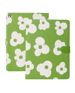 Flower Pattern Horizontal Flip Leather Case with Holder & Sleep / Wake-up Function For iPad Pro 11 inch (2020)