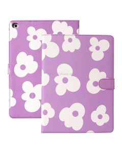 Flower Pattern Horizontal Flip Leather Case with Holder & Sleep / Wake-up Function For iPad Pro 11 inch (2020)