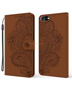 For iPhone 6 Plus Peacock Embossed Pattern Horizontal Flip Leather Case with Holder & Card Slots & Wallet & Lanyard