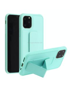 Shockproof PC + TPU Protective Case with Wristband & Holder For iPhone 12 / 12 Pro