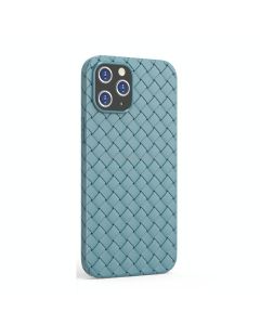 BV Woven All-inclusive Shockproof Case For iPhone 12 / 12 Pro