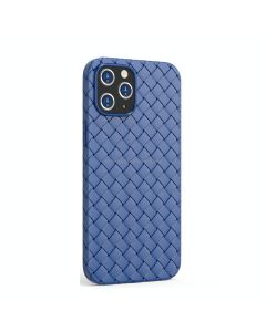 BV Woven All-inclusive Shockproof Case For iPhone 12 / 12 Pro