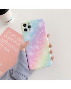 Shockproof Colorful Glitter Marble Protective Case For iPhone 12