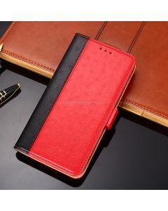 Ostrich Texture PU + TPU Horizontal Flip Leather Case with Holder & Card Slots & Wallet For iPhone 12