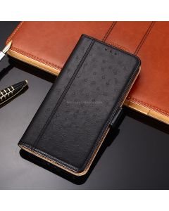 Ostrich Texture PU + TPU Horizontal Flip Leather Case with Holder & Card Slots & Wallet For iPhone 12 Pro