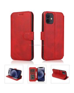 Shockproof PU + TPU Leather Case with Card Slots & Holder & Photo Frame & Wallet For iPhone 12 mini