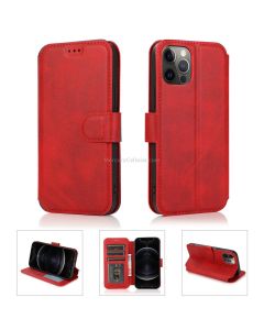 Shockproof PU + TPU Leather Case with Card Slots & Holder & Photo Frame & Wallet For iPhone 12 / 12 Pro