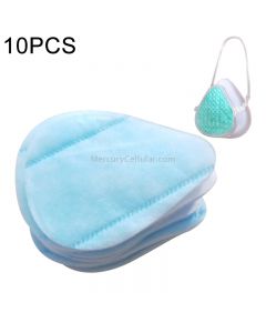 10 PCS Replaceable Mask Filter Cotton Pads for HAMTOD S9 Self-suction Filtering Respirator
