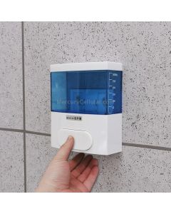 300ml Wall-mounted Plastic Singe-Tube Manual Press-type Shower Gel Foam Soap Dispenser