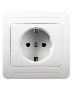16A Wall-mounted Socket, EU Plug