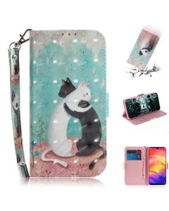 3D Coloured Drawing Horizontal Flip Leather Case with Holder & Card Slots & Wallet For Huawei Mate 20 X