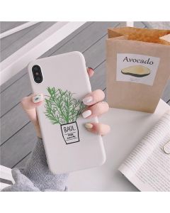 Green Flowers TPU Phone Case For iPhone SE 2020 & 8 & 7
