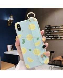Lemon Pattern Wrist Strap TPU Case For Huawei P30