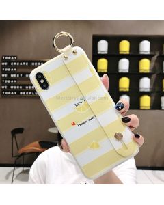 Lemon Pattern Wrist Strap TPU Case For Huawei P30
