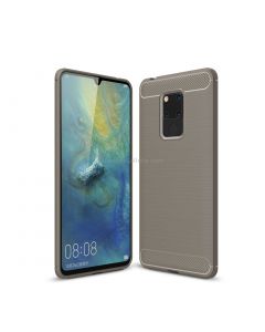 Brushed Texture Carbon Fiber Soft TPU Case for Huawei Mate 20 X